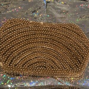 Vintage Elegant Beaded Clutch